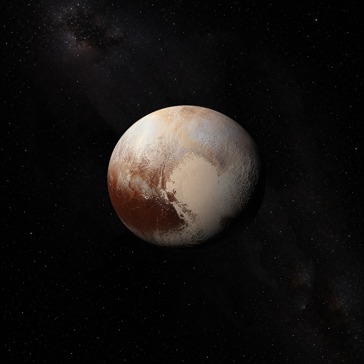 Pluto planet representing transformation and rebirth in astrology